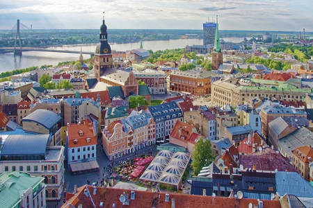 Centro histórico de Riga