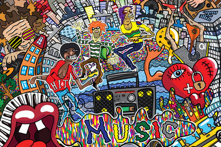 Musical collage