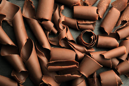 Chocolate petals