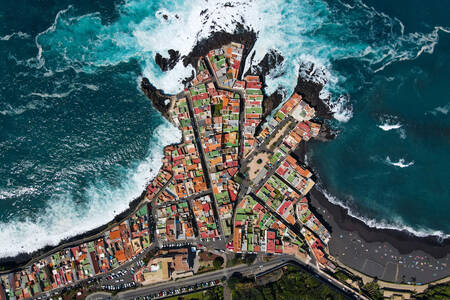 Top view of Punta Brava