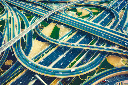 Flyover in Dubai