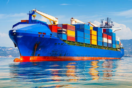 Container ship