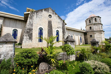 Antiga igreja barroca em Oslob