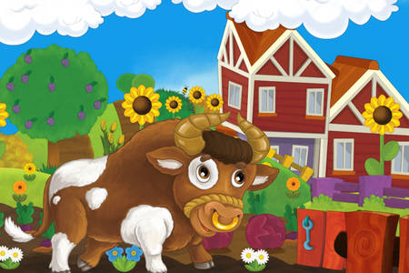 Grundel auf der Farm