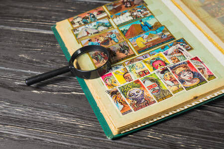 Stamp album