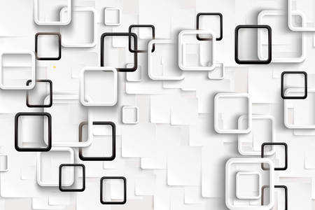 3d rectangular abstraction background