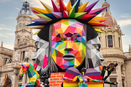 Sculptures for Las Fayas in Valencia