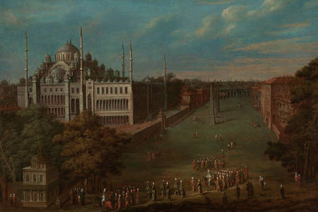 Jean Baptiste Van Moore: The Grand Vizier Crossing the Atmeydanı"