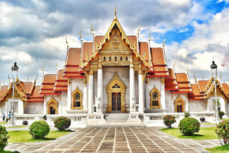 Wat Benchamabophiti tempel
