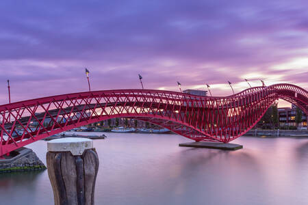 Python Bridge i Amsterdam