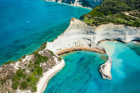 Cap Drastis, île de Corfou
