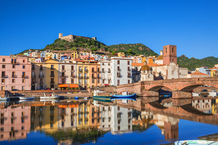City of Bosa, Italy