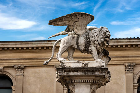 Winged lion