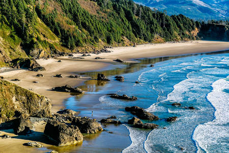 Costa del Pacífico en Crescent Beach